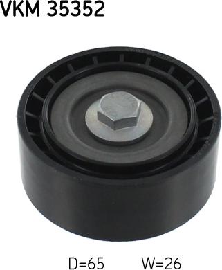 SKF VKM 35352 - Паразитна / водеща ролка, пистов ремък vvparts.bg