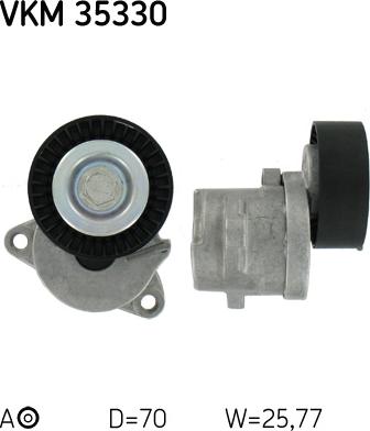 SKF VKM 35330 - Паразитна / водеща ролка, пистов ремък vvparts.bg