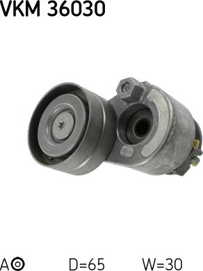 SKF VKM 36030 - Паразитна / водеща ролка, пистов ремък vvparts.bg