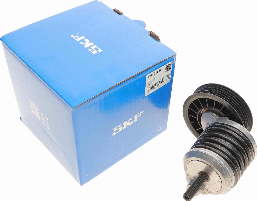 SKF VKM 31034 - Паразитна / водеща ролка, пистов ремък vvparts.bg