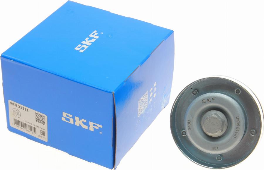 SKF VKM 31221 - Паразитна / водеща ролка, пистов ремък vvparts.bg