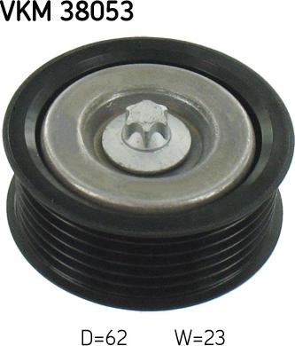 SKF VKM 38053 - Паразитна / водеща ролка, пистов ремък vvparts.bg