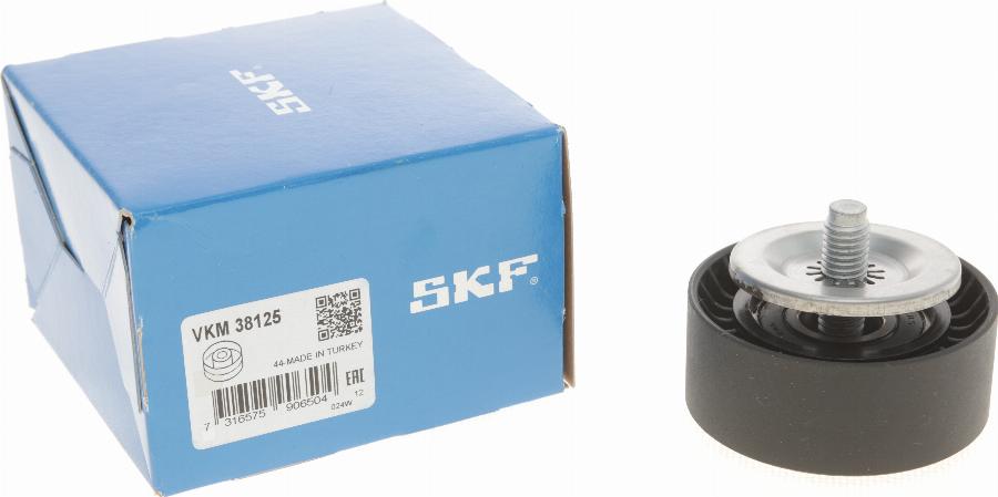 SKF VKM 38125 - Паразитна / водеща ролка, пистов ремък vvparts.bg