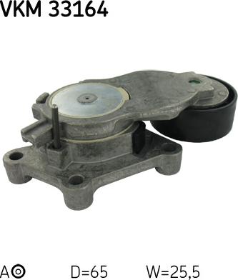 SKF VKM 33164 - Паразитна / водеща ролка, пистов ремък vvparts.bg