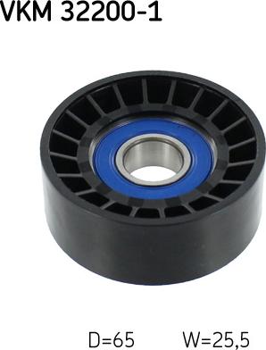 SKF VKM 32200-1 - Паразитна / водеща ролка, пистов ремък vvparts.bg