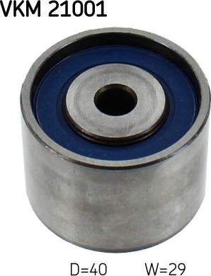 SKF VKM 21001 - Паразитна / водеща ролка, зъбен ремък vvparts.bg