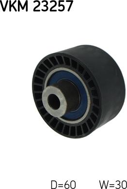 SKF VKM 23257 - Паразитна / водеща ролка, зъбен ремък vvparts.bg