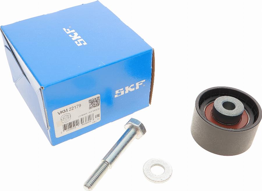 SKF VKM 22179 - Паразитна / водеща ролка, зъбен ремък vvparts.bg