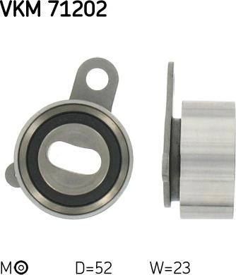 SKF VKM 71202 - Обтяжна ролка, ангренаж vvparts.bg