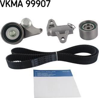 SKF VKMA 99907 - Комплект ангренажен ремък vvparts.bg