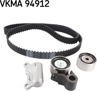 SKF VKMA 94912 - Комплект ангренажен ремък vvparts.bg