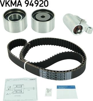 SKF VKMA 94920 - Комплект ангренажен ремък vvparts.bg