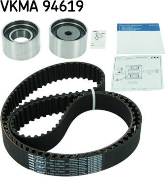 SKF VKMA 94619 - Комплект ангренажен ремък vvparts.bg