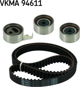 SKF VKMA 94611 - Комплект ангренажен ремък vvparts.bg