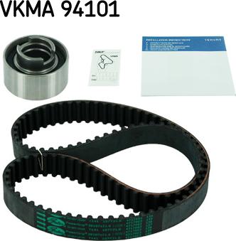 SKF VKMA 94101 - Комплект ангренажен ремък vvparts.bg