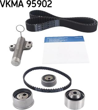 SKF VKMA 95902 - Комплект ангренажен ремък vvparts.bg