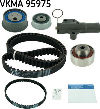 SKF VKMA 95975 - Комплект ангренажен ремък vvparts.bg