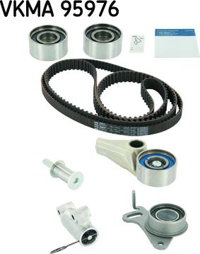 SKF VKMA 95976 - Комплект ангренажен ремък vvparts.bg