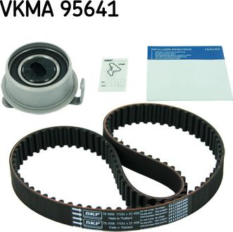 SKF VKMA 95641 - Комплект ангренажен ремък vvparts.bg