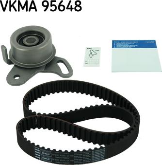 SKF VKMA 95648 - Комплект ангренажен ремък vvparts.bg