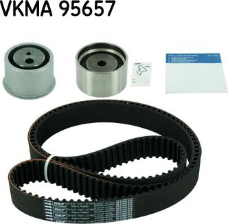 SKF VKMA 95657 - Комплект ангренажен ремък vvparts.bg