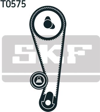 SKF VKMA 97505 - Комплект ангренажен ремък vvparts.bg