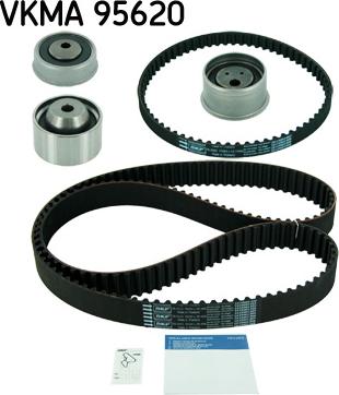 SKF VKMA 95620 - Комплект ангренажен ремък vvparts.bg