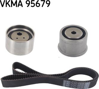 SKF VKMA 95679 - Комплект ангренажен ремък vvparts.bg