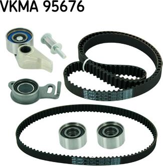 SKF VKMA 95676 - Комплект ангренажен ремък vvparts.bg