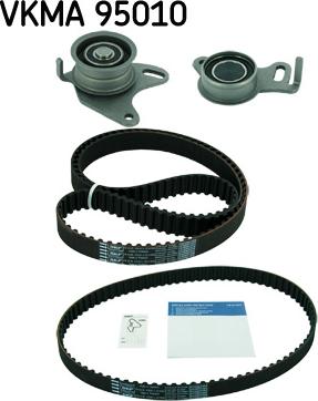 SKF VKMA 95010 - Комплект ангренажен ремък vvparts.bg