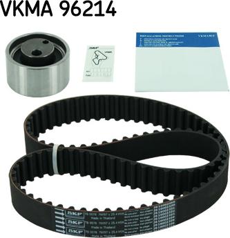 SKF VKMA 96214 - Комплект ангренажен ремък vvparts.bg