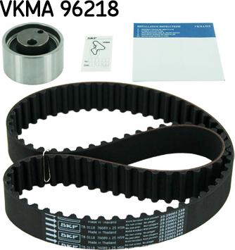 SKF VKMA 96218 - Комплект ангренажен ремък vvparts.bg