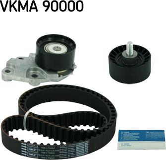 SKF VKMA 90000 - Комплект ангренажен ремък vvparts.bg
