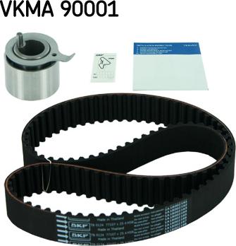 SKF VKMA 90001 - Комплект ангренажен ремък vvparts.bg