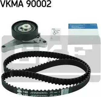 SKF VKMA 90002 - Комплект ангренажен ремък vvparts.bg