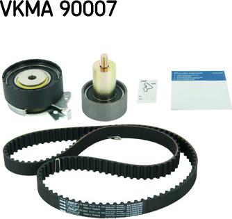 SKF VKMA 90007 - Комплект ангренажен ремък vvparts.bg