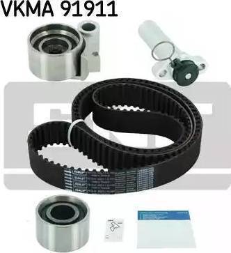 SKF VKMA 91001 - Комплект ангренажен ремък vvparts.bg