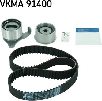 SKF VKMA 91400 - Комплект ангренажен ремък vvparts.bg