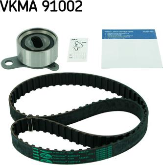 SKF VKMA 91002 - Комплект ангренажен ремък vvparts.bg