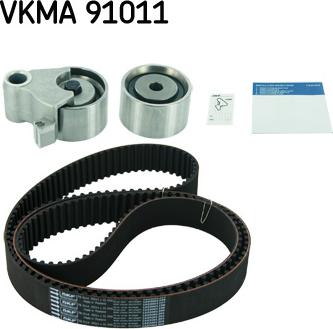 SKF VKMA 91011 - Комплект ангренажен ремък vvparts.bg