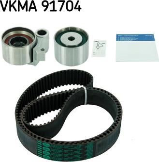 SKF VKMA 91704 - Комплект ангренажен ремък vvparts.bg