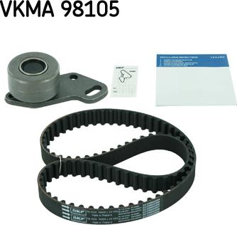 SKF VKMA 98105 - Комплект ангренажен ремък vvparts.bg