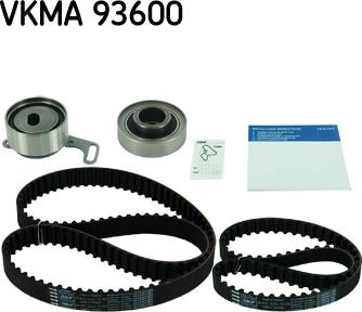 SKF VKMA 93600 - Комплект ангренажен ремък vvparts.bg