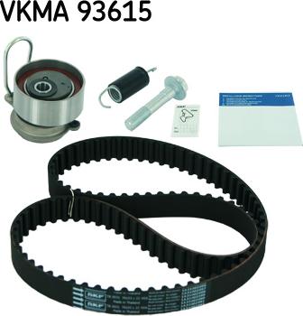 SKF VKMA 93615 - Комплект ангренажен ремък vvparts.bg