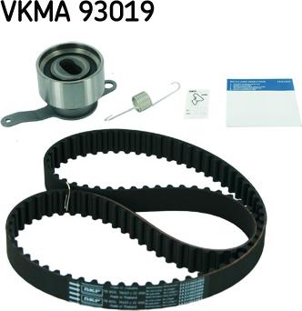 SKF VKMA 93019 - Комплект ангренажен ремък vvparts.bg