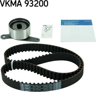 SKF VKMA 93200 - Комплект ангренажен ремък vvparts.bg