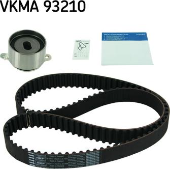 SKF VKMA 93210 - Комплект ангренажен ремък vvparts.bg