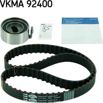 SKF VKMA 92400 - Комплект ангренажен ремък vvparts.bg