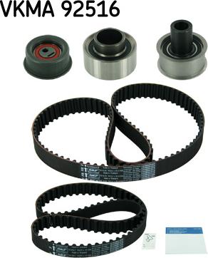 SKF VKMA 92516 - Комплект ангренажен ремък vvparts.bg