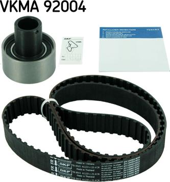SKF VKMA 92004 - Комплект ангренажен ремък vvparts.bg